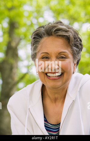 Ritratto di senior americano africano donna Foto Stock