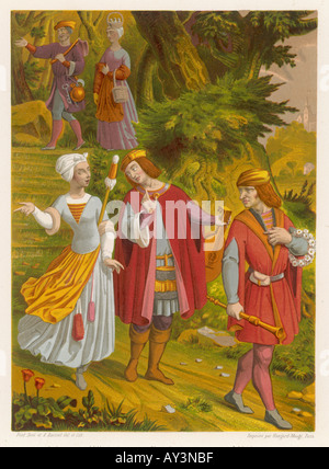 Costume miscelati C15 Franc Foto Stock