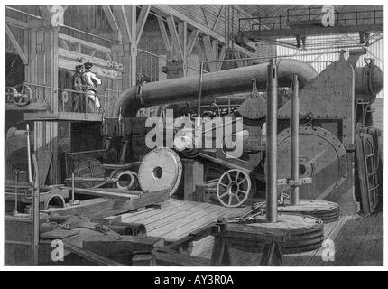 Motore a vapore Greenwich Foto Stock