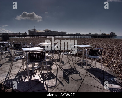 Brighton Seafront REGNO UNITO Foto Stock