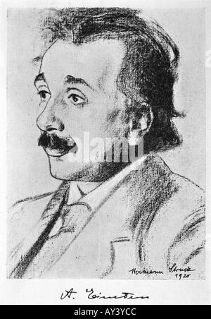 Albert Einstein Foto Stock