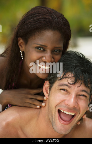 Sud Americana giovane costeggiata Foto Stock