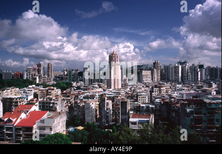 30 ago 2006 - vista generale da Fortaleza Do Monte dell'ex colonia portoghese di Macao. Foto Stock