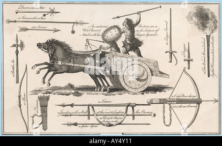 Arma Ancientuk Chariot Foto Stock