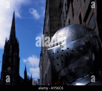 Cavalieri corazzati scozzese di Edimburgo Foto Stock