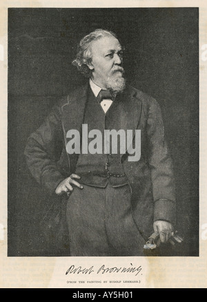 Robert Browning Lehmann Foto Stock