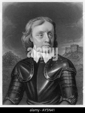 Cromwell in armatura Foto Stock