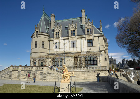 Biltmore Estate castello di Asheville Carolina del Nord America. Foto Stock