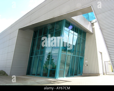 Immagine astratta di edificio architettonico dettaglio Foto Stock