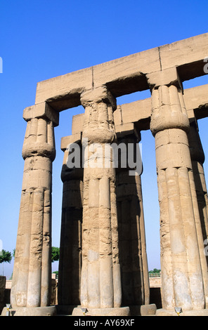 Egypte Vallée du Nil Louxor tempio Foto Stock