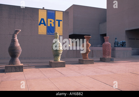 Everson Museum of Art Siracusa New York primo museo progettato da I M. Pei Foto Stock