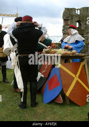 Raglan Monmouthshire a sud del Galles GB UK 2008 Foto Stock