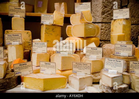 I J Mellis negozio di formaggi scozzese di Edimburgo Foto Stock