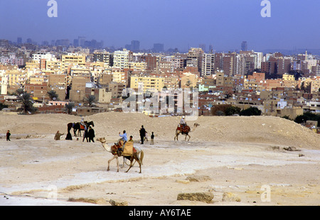 Giza Gizah City Al Jizah Governatorato Cairo Repubblica Araba di Egitto Egyptian Nord Africa Medio Oriente Foto Stock