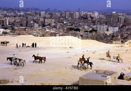 Giza Gizah City Al Jizah Governatorato Cairo Repubblica Araba di Egitto Egyptian Nord Africa Medio Oriente Foto Stock