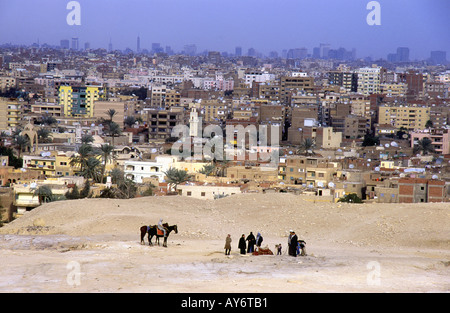 Giza Gizah City Al Jizah Governatorato Cairo Repubblica Araba di Egitto Egyptian Nord Africa Medio Oriente Foto Stock