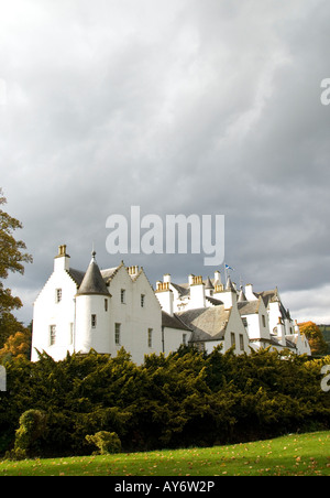 Blair Castle (Atholl Estates), Perthshire, Pitlochry, altopiani, Scozia Foto Stock