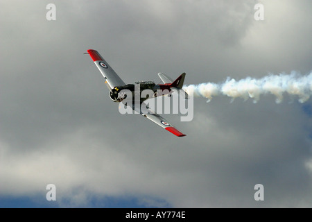 North American Harvard o T 6 texano o SNJ Foto Stock