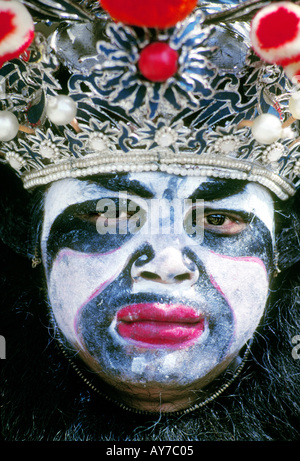 Cinese Cina opera mask Foto Stock