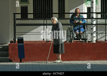 Tambovs boarding House per lonely oldsters Foto Stock
