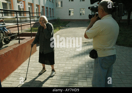 Tambovs boarding House per lonely oldsters Foto Stock