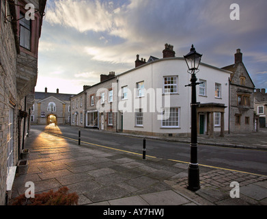 Piazza del Mercato, Somerton, Somerset, Inghilterra, Regno Unito Foto Stock