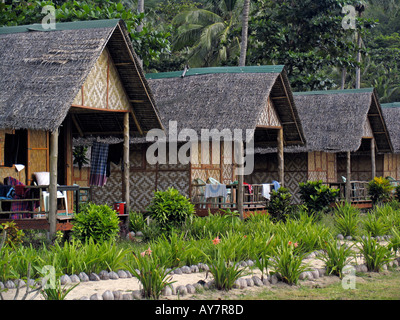 Bungalows Ko Mook Charlie Beach Resort Ko Muk isola della Thailandia Foto Stock