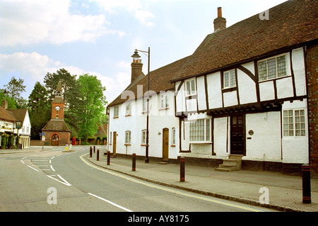 Cottages in Wendover Village, Buckinghamshire, UK Foto Stock