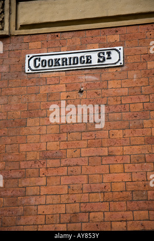 Great George Street sign , Leeds City Centre , West Yorkshire Foto Stock
