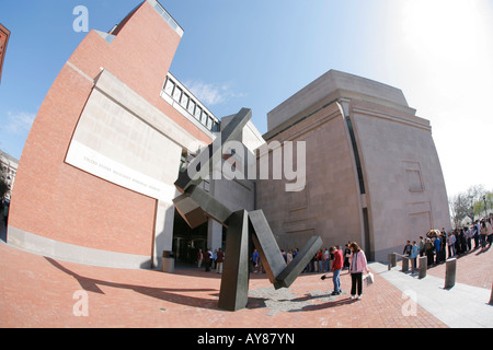 Stati Uniti Museo commemorativo di Holocaust, esterna, Washington DC, Stati Uniti d'America Foto Stock