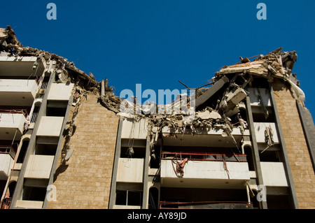 Edificio distrutto Foto Stock