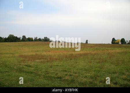 Il campo di Lost scarpe, Nuovo Mercato Battlefield State Historical Park, Virginia. Foto Stock