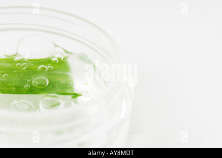 Gel di aloe vera Foto Stock