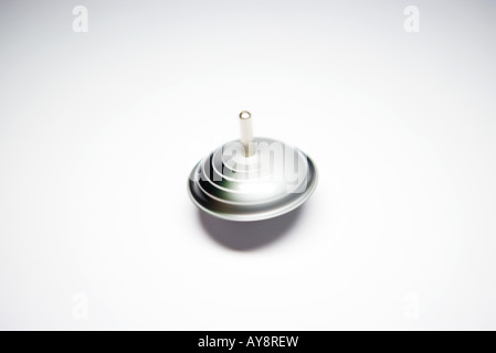 Giocattolo di filatura top, close-up Foto Stock