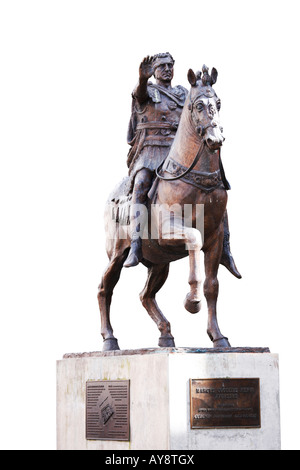 Statua di imperatore Nerva (Marcus Cocceius Nerva annuncio 30 - AD 98), Gloucester Foto Stock