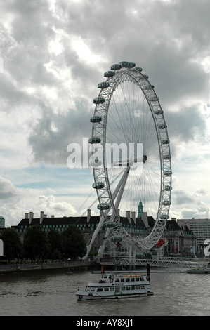 2006 - London Eye noto anche come Millennium Wheel Foto Stock