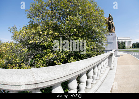 Arlington Memorial Bridge, Washington DC, Stati Uniti d'America Foto Stock