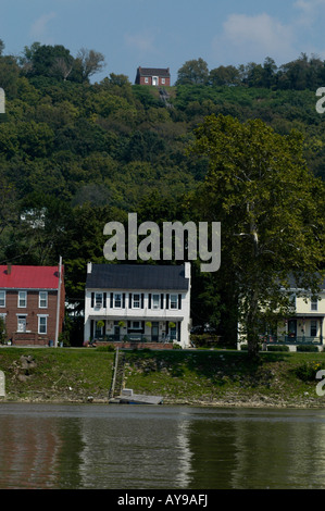 Rankin house Underground Railroad Ripley fiume Ohio Foto Stock