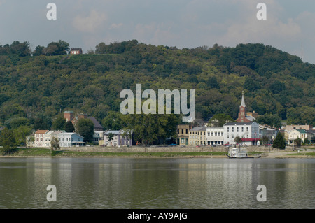 Rankin house Underground Railroad Ripley ohio Foto Stock