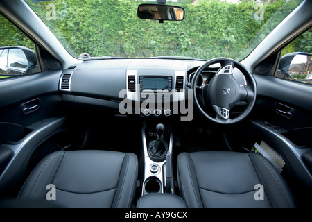 PEUGEOT 4007 2008 nero Foto Stock