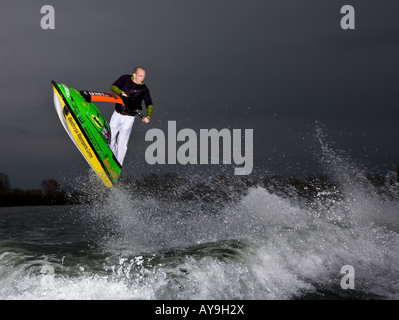 Marrone JAIMIEE JET SKI FASHION Foto Stock