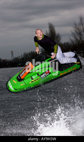Marrone JAIMIEE JET SKI FASHION Foto Stock