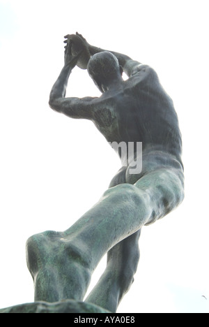 Grecia Athens Olympic Discus Thrower Foto Stock