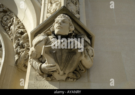 Dettagli architettonici di Biltmore Estate in Asheville, North Carolina, Stati Uniti d'America. Foto Stock