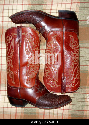 Stivali da cowboy Foto Stock