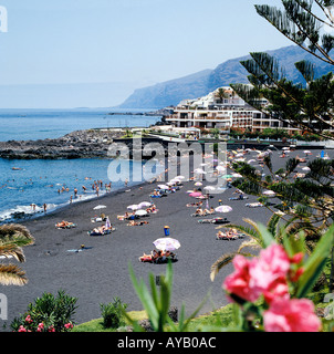 Santiago , Playa de la Arena Beach in Tenerife Foto Stock