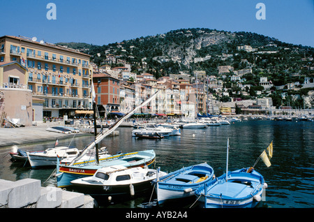 Villefranche sulla Cote d Azur nel sud della Francia Foto Stock