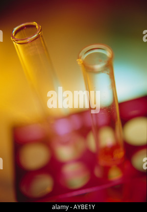 Provette Foto Stock