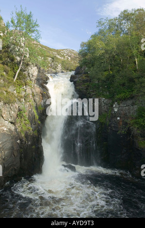 Le cascate di Kirkaig, Lochinver, Scotland, Regno Unito Foto Stock