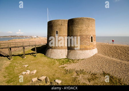 La torre Marttelo a Aldeburgh, Suffolk Foto Stock